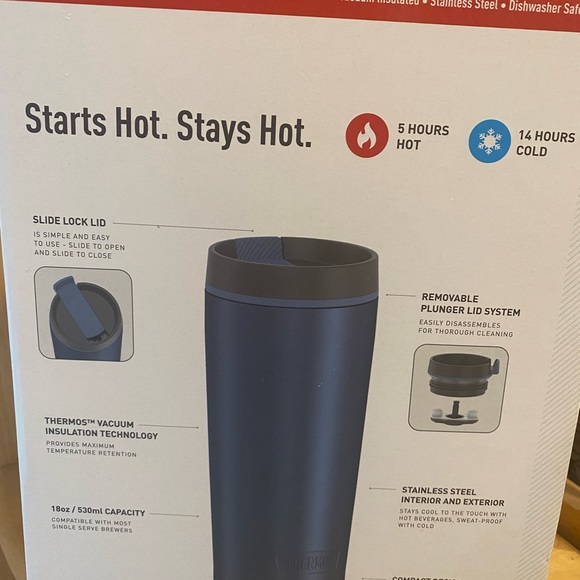 Thermos Kitchen Thermos Insulated Cups With Lids Poshmark